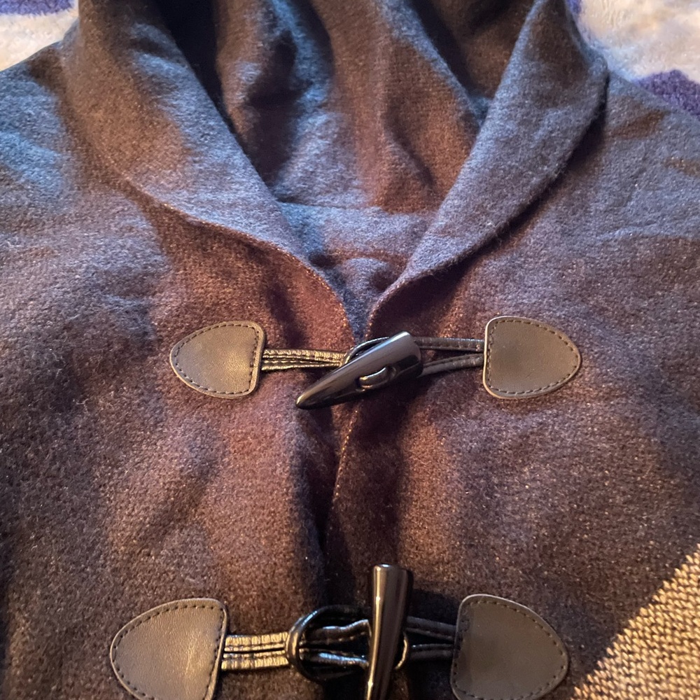 Stylish Toggle Closure Hooded Coat
